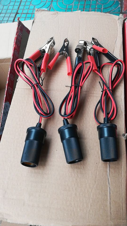 车载电源转接头 12V电瓶线 电瓶转接线