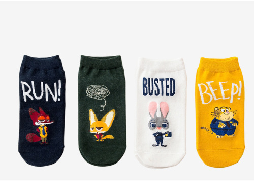 Popular Korean Style Cartoon Socks Three-Dimensional Mermaid Princess Socks Women‘s Cotton Socks Girl Women‘s All Cotton Socks