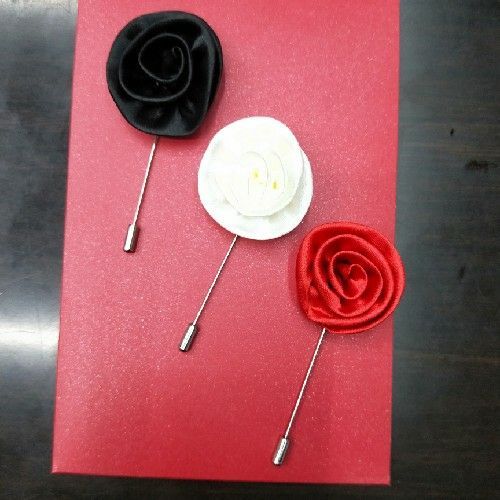 Men‘s Brooch Corsage Tie Bow Tie All-Match Suit Coat Pin Collar Pin Cufflinks Ribbon Flowers Japanese and Korean Style