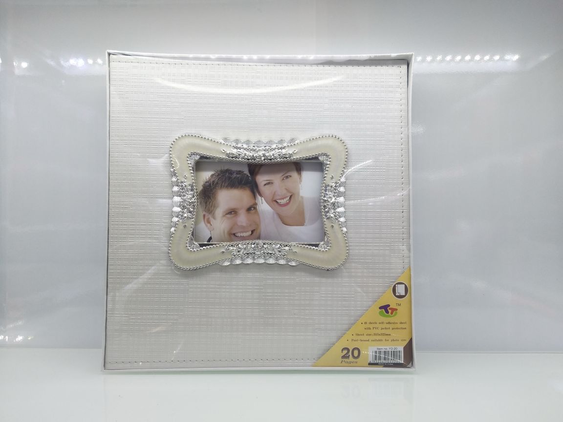 欧美范婚纱纪念册  黏胶相册