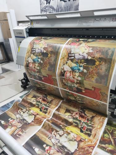 manufacturers print european court canvas oil painting printing spray painting various fabric printing inkjet