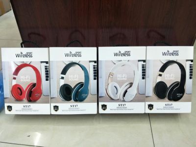 Stereo cell phone universal headphones with bluetooth headset