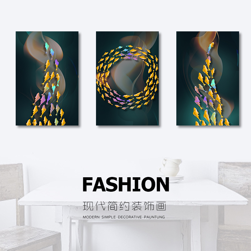 新现代小清新北欧装饰画卧室床头挂画民宿公寓软装墙壁画客厅挂画