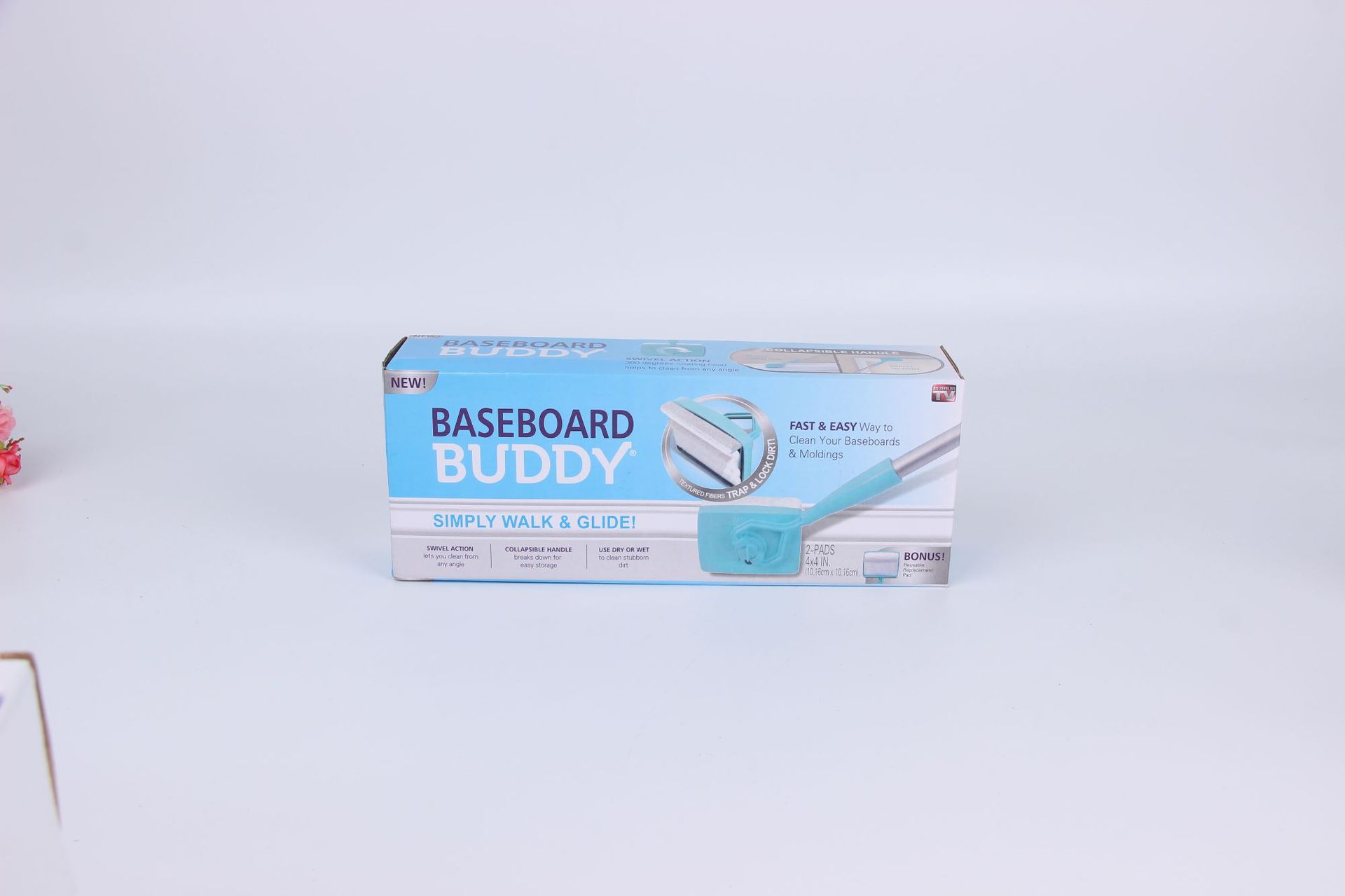 baseboard buddy 懒人拖把 可伸缩 家用万能清洁刷