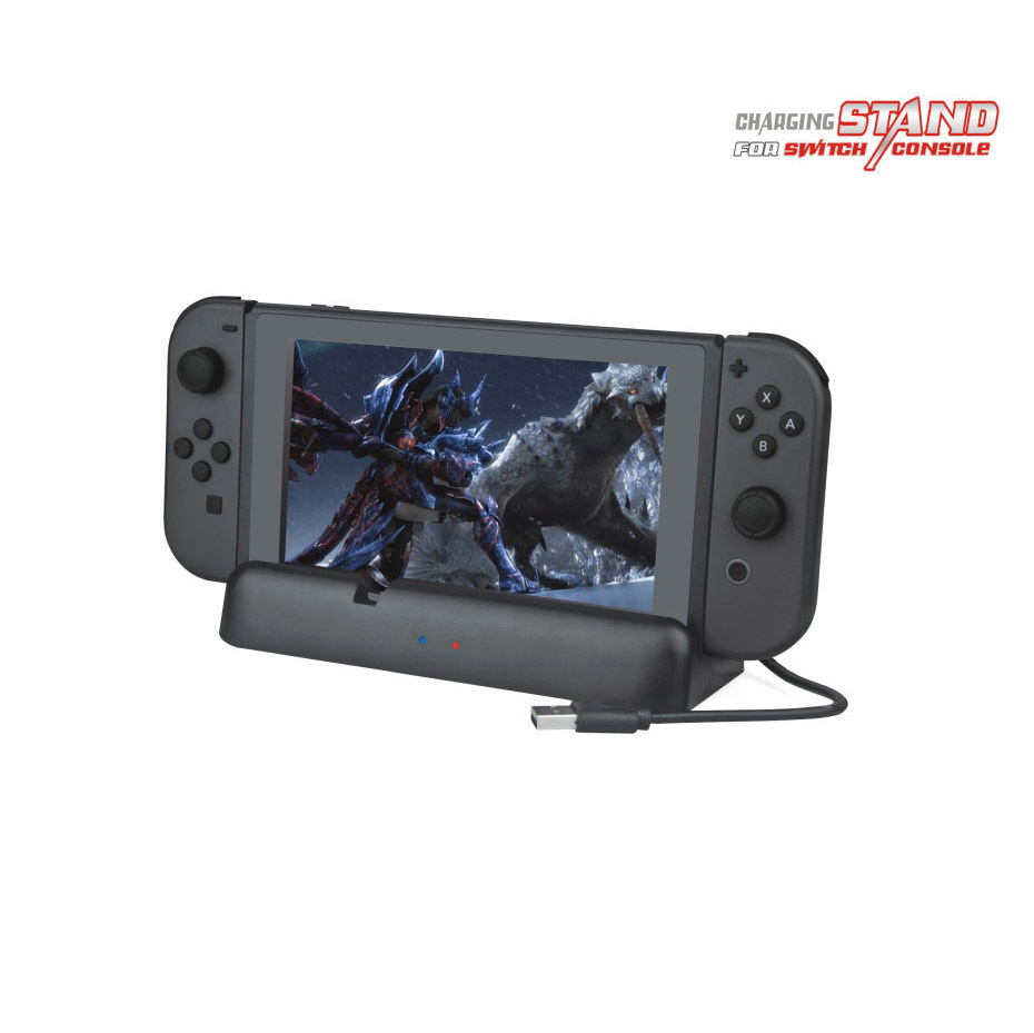 KJH switch游戏主机座充 SWITCH主机充电器支架 主机支架座充