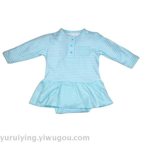 clothes for babies spring and summer children‘s clothing girls‘ foreign trade children‘s clothing cross-border hot newborn one-piece dress