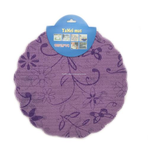 pattern placemat printing table non-slip mat hotel supplies multicolor mixed non-slip placemat