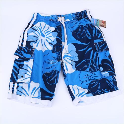 new beach pants men‘s loose shorts youth thin women‘s fifth pants large size quick-drying summer big pants