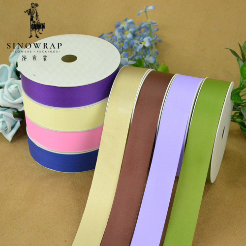 [New Spot] Plain Embossed Matte Ribbon Plastic Pure Color Ribbon DIY Wide Ribbon 3cm