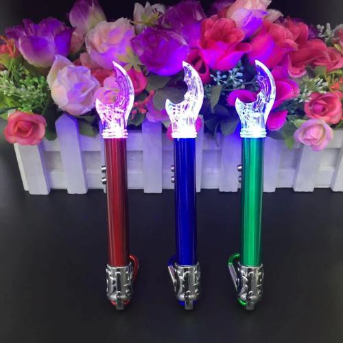 outdoor multi-function colored lights qinglong knife laser light daily necessities flashlight pointer laser pointer