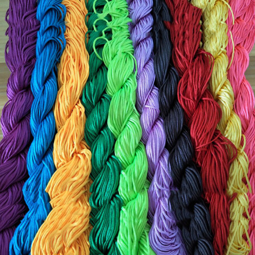 1.5mm Jade Thread DIY Woven Bracelet Jade Thread Buddha Beads Rope Korean Thread Chinese Knot Cord