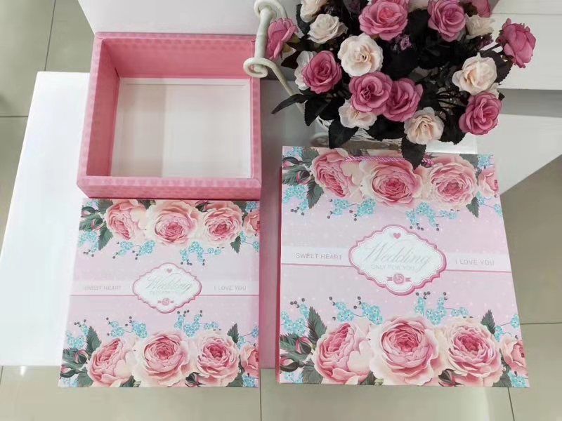 exquisite packaging box gift box gift bag color cardboard box
