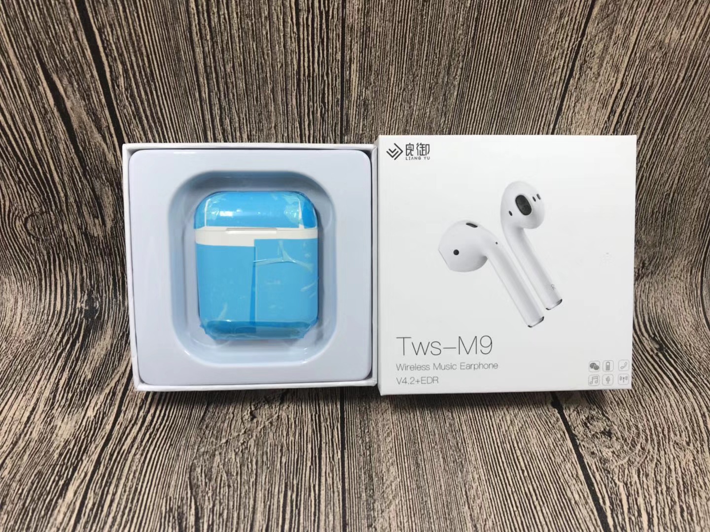 M9触摸蓝牙耳机 无线双耳TWS立体声商务迷你i7s蓝牙耳机
