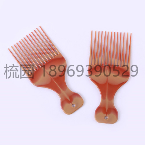 special insert comb large back head pick comb aircraft head shape comb high artifact fork comb portable flat comb