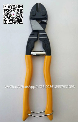 Strong wire rope shears