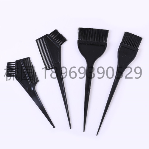 Hair Treatment Oil Hair Coloring Brush Comb Perm Hairdressing Hair Care Essential Professional Use Four Brushes Set