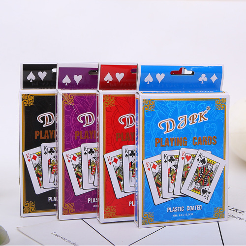 Factory Direct Sales 2 Times Bigger Poker Magic Props Poker Fried Golden Flower Leisure Entertainment Poker Jumbo Playing Cards