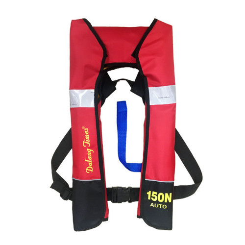 factory direct halter fully automatic inflatable life jacket adult new marine inflatable life jacket
