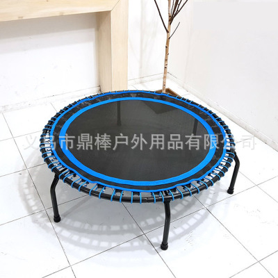 Manufacturers direct new professional gymnastics trampoline 40 \"stretch rope trampoline adult fitness bent leg bungee trampoline