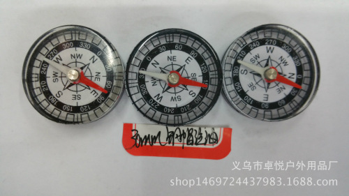 professional manufacturers supply and supply quality assurance 30mm pointer oiling compass miniature gift compass
