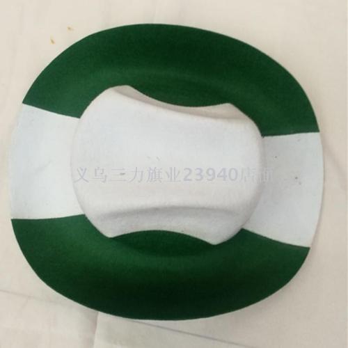 nigeria fans carnival baseball cap cbf high hat non-woven hat supply world cup fans products