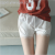 2019 new silk safety pants lace lace shorts show thin Korean version of three-point trousers summer thin