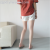 2019 new silk safety pants lace lace shorts show thin Korean version of three-point trousers summer thin