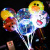 [Ball ina ball] Web celebrity toy handle illuminated Cartoon Bob Ball L Web Celebrity Balloon Stand night Market Toys
