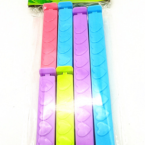 Sunshine Department Store Moisture-Proof Color Clip Tea Snack Food Sealing Clamp Color Sealing Clip