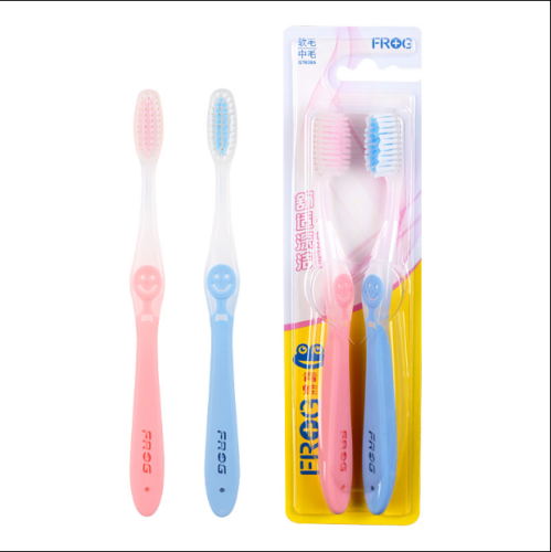 frog 638a couple toothbrush couple special frog toothbrush double pack soft silk soft hair