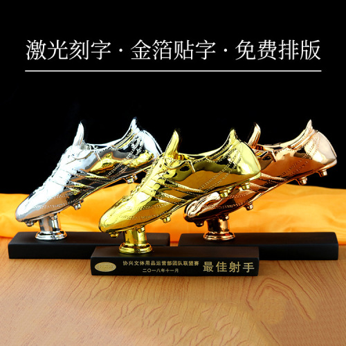 european cup golden boot world cup trophy european league shooter prize macy golden boot laser sculpture