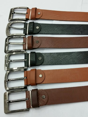 Men‘s Casual Belt Microfiber Wear-Resistant Belt Casual Fashion Bag Alloy Pin Buckle Series Belt Business Belt