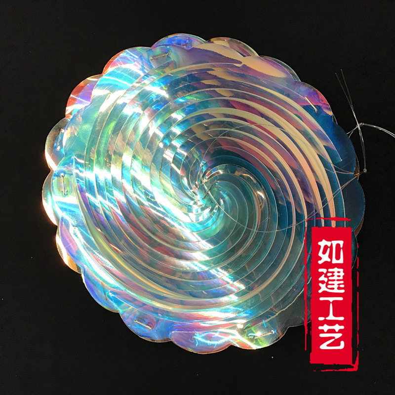 圣诞装饰 新款纯水晶系列 霓彩膜枫叶拉条  厂家直销