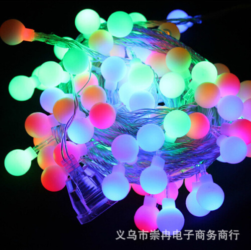 10 m led colorful flower arrangement string lights with tail plug can be connected in series