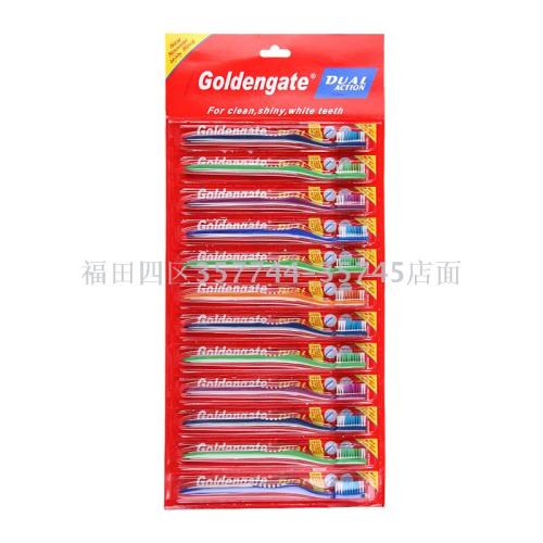 Foreign Trade GoldenGate 036a Hanging Garment Toothbrush Bristle Hair in a Box 1200 Pcs