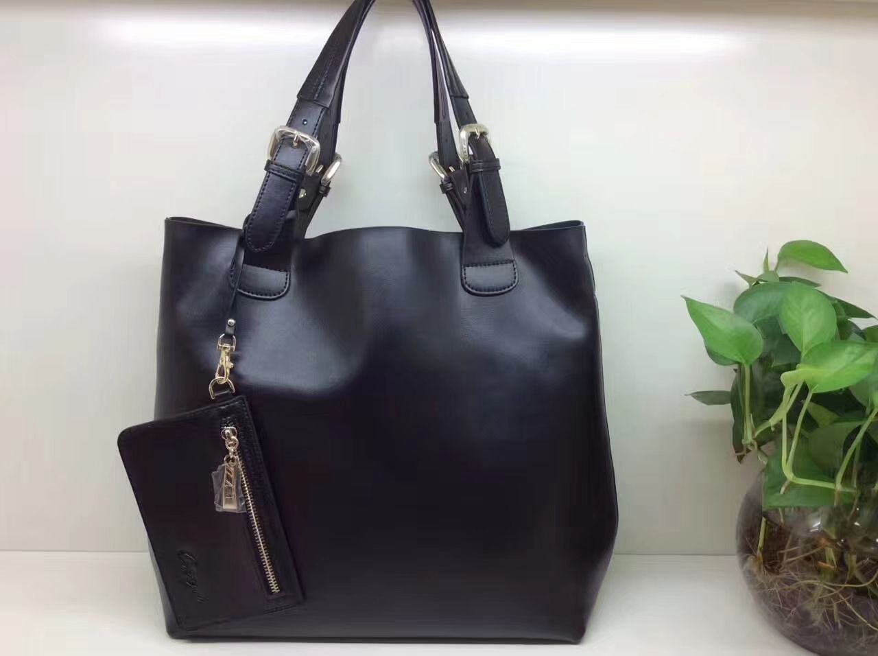 茜茜哈里品牌女包 头层牛皮 包中包  字母包 手提单肩斜挎包