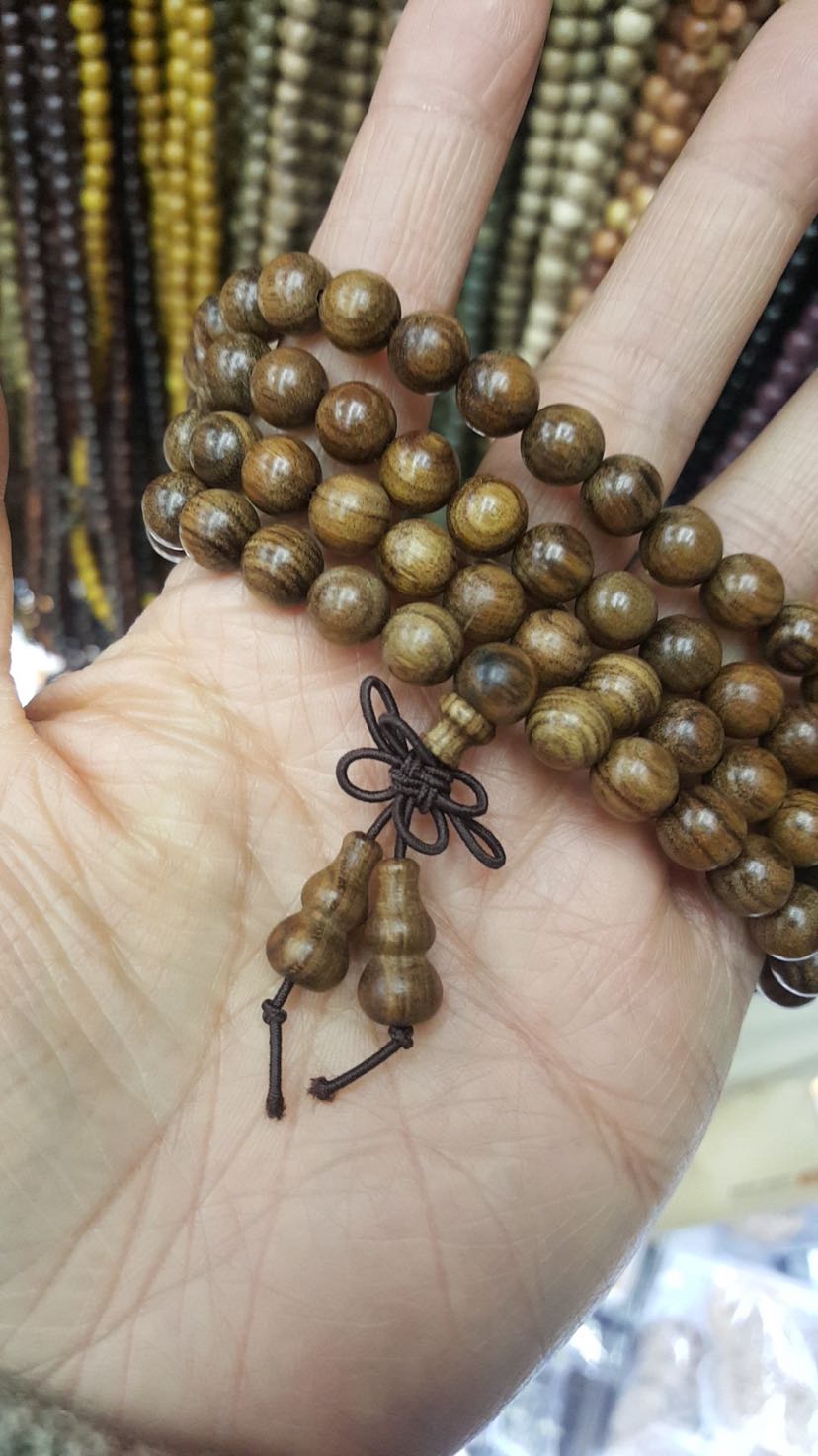 黑花梨，黄金檀、紫罗兰、金丝檀佛珠手链饰品礼品