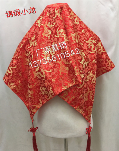 factory direct brocade cover chinese knot bride red cover wedding baggage wedding festive supplies