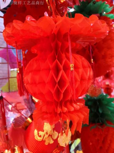 pvc red light plastic paper lanterns and festive supplies