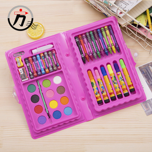42-Piece Watercolor Pen Crayon Kindergarten Primary School Educational Painting Art portable Foreign Trade Stationery Set