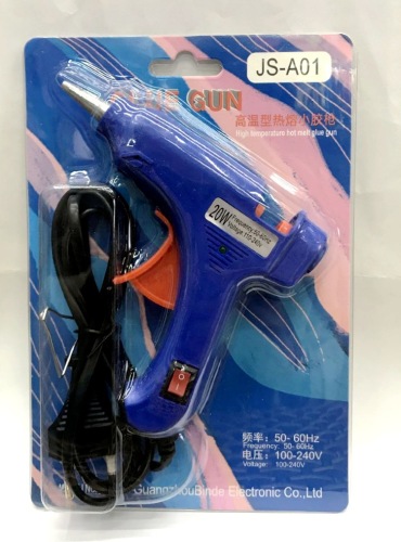 20W Hot Melt Glue Gun with Switch and Bracket Dispensing DIY Accessory Factory Wholesale Mini Glue Gun