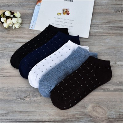 2019 new spring and summer men's boat socks spot flower-shaped sports socks socks socks men's stalls wholesale