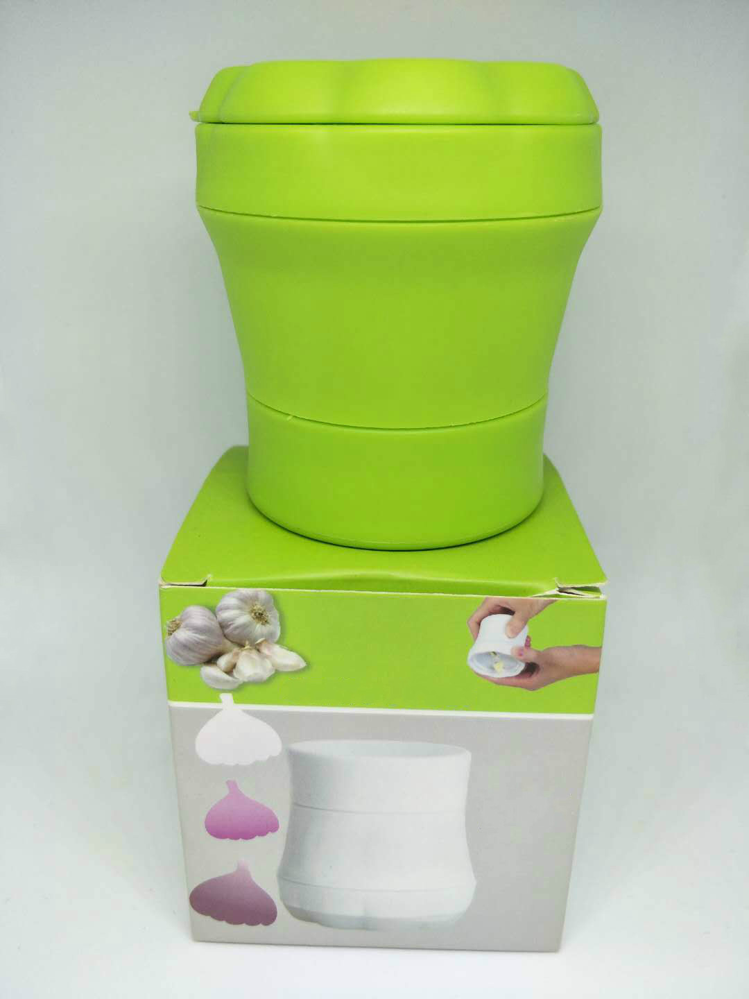 Kitchen spice tools: ginger and garlic slicer, mini garlic grinder, ginger and garlic mince grinder and garlic press pic 4