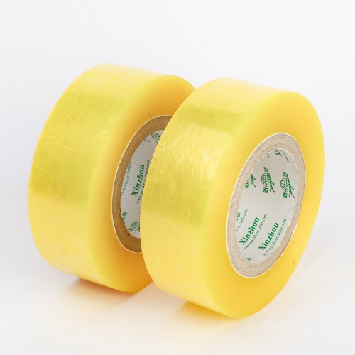 Customized Super Adhesive Transparent Yellow Sealing Tape