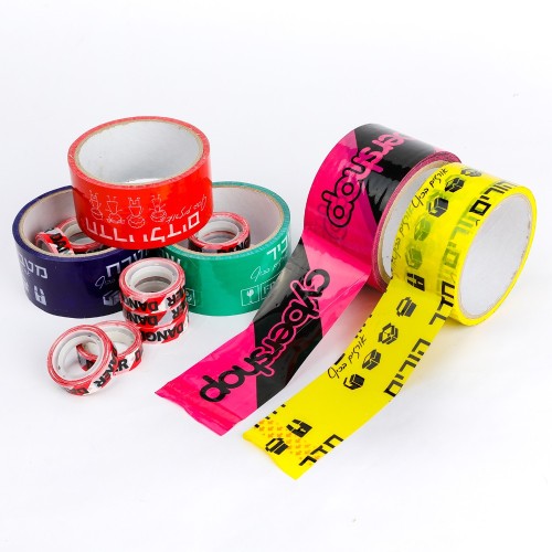 source factory printing tape of various colors， small customization