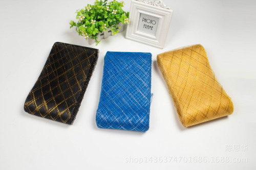[factory direct sales] supply headwear dance clothing accessories elastic net 16cm clip 8 colored silk elastic mesh belt