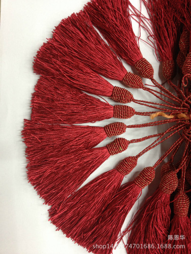 Factory Direct Sales Thread Silk Ball Tassel Boutique Tassel Can Be Customization as Request Tassel Specification Style