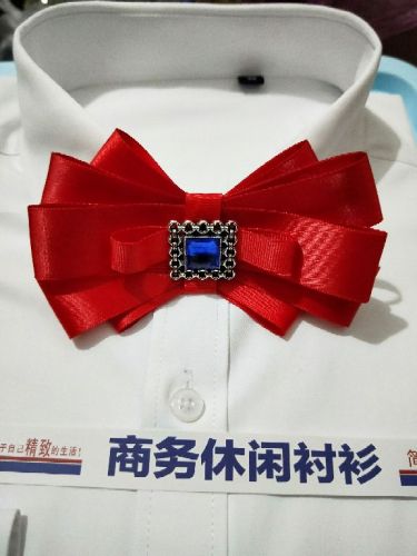 Fashion European and American Style Men‘s Bow Tie in Stock Wholesale Tie Bow Tie Bow Tie Brooch/Collar Pin Ribbon Christmas Groom Suit