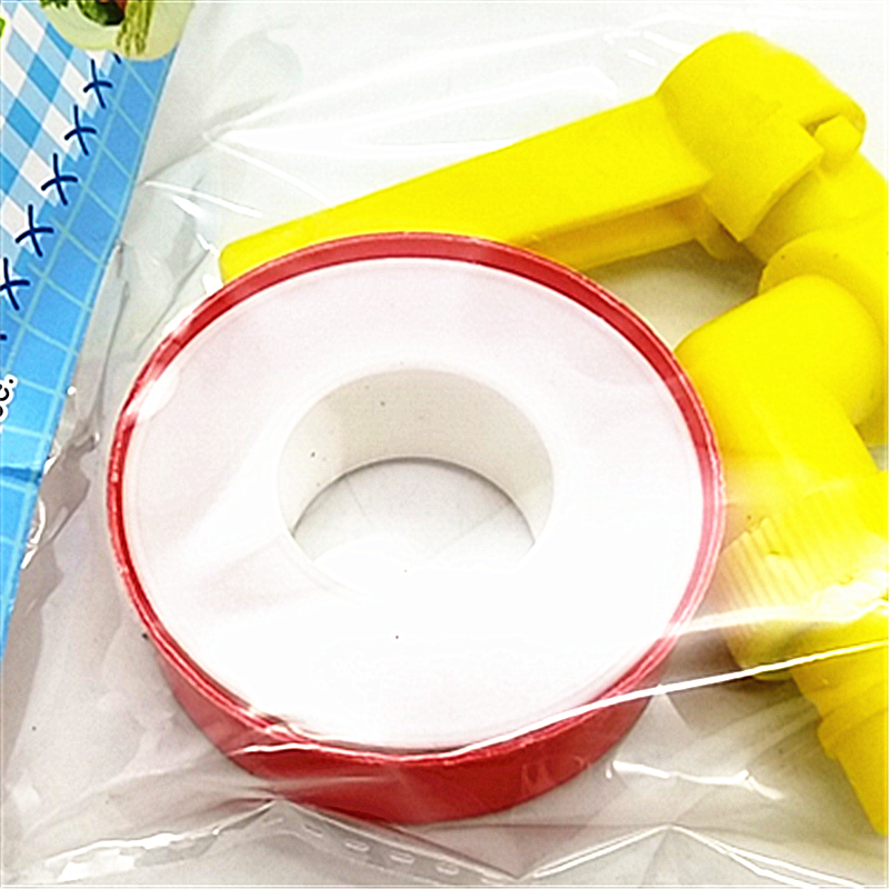 阳光百货 袋装彩色塑料家用一字水龙头+生料带 水管防水补漏胶布详情5