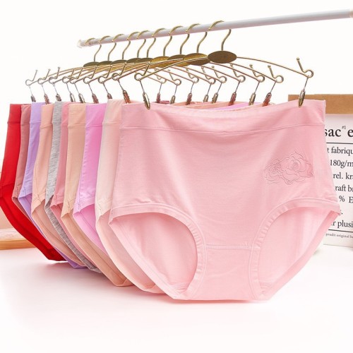 New Aunt‘s Underwear Mid Waist Body Shaping Comfortable Hip Lifting Seamless Briefs Women‘s Underwear 